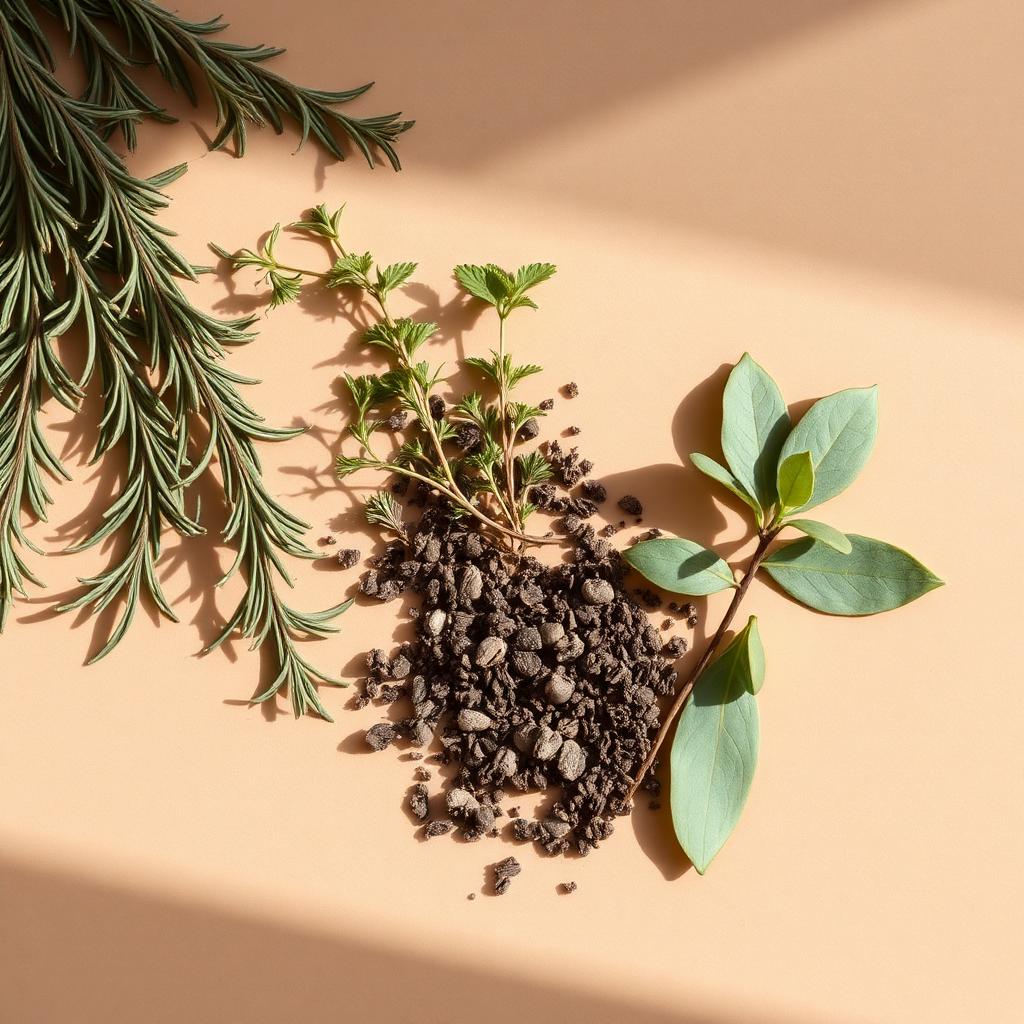 Herbes aromatiques séchées